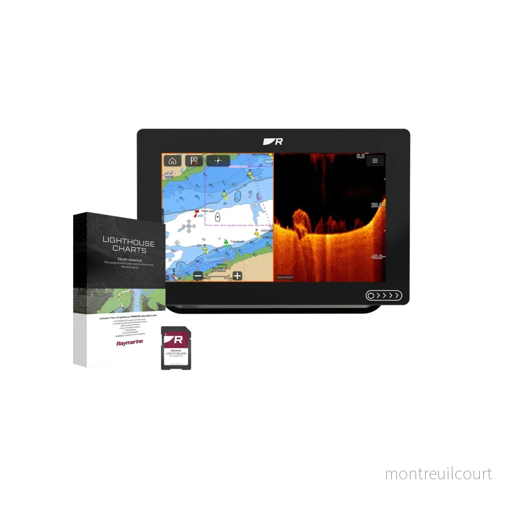Raymarine AXIOM+ 9 RV – 9″ MFD med integrerad RealVision 3D och 600W samt LightHouse sjökort över norra Europa Raymarine AXIOM+ 9 RV – 9″ MFD med integrerad RealVision 3D och 600W samt LightHouse sjökort över norra Europa