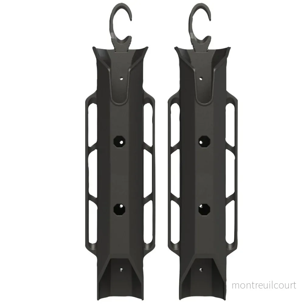 YakAttack TetherTube Rod Holder, tvåpack med hårdvara YakAttack TetherTube Rod Holder, tvåpack med hårdvara