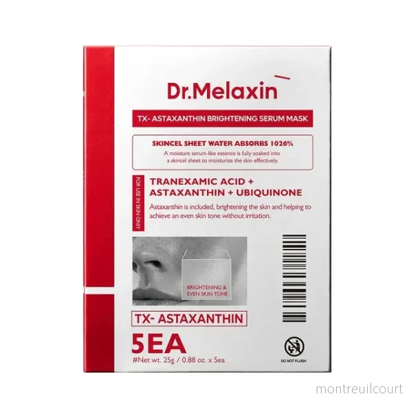 Dr.Melaxin TX-Astaxanthin Brightening Serum Mask Set Dr.Melaxin TX-Astaxanthin Brightening Serum Mask Set