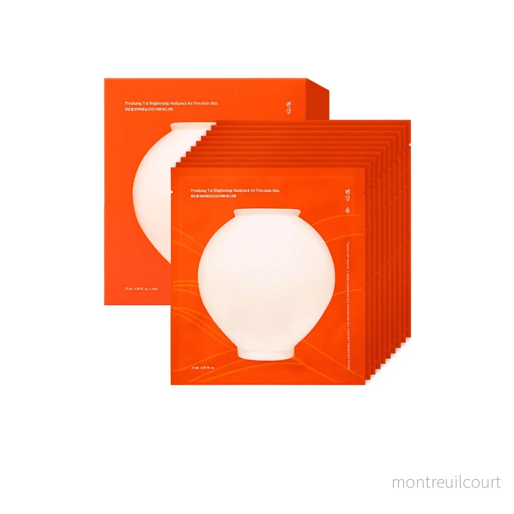 Pyunkang Yul Brightening Maskpack for Porcelain Skin 10 st Pyunkang Yul Brightening Maskpack for Porcelain Skin 10 st