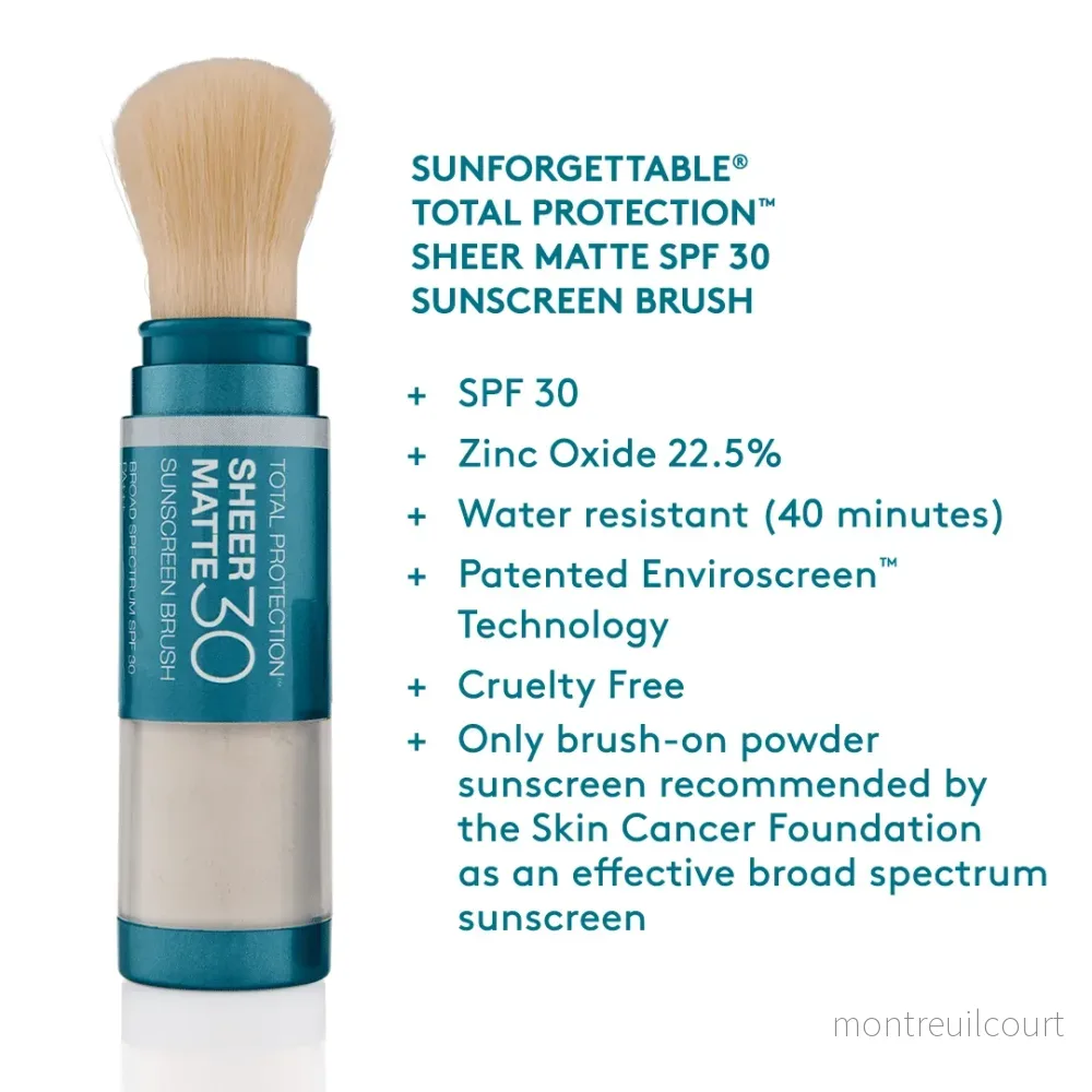 Colorescience Sunforgettable® Total Protection® Sheer Matte SPF 30 Sunscreen Brush - Bild 3