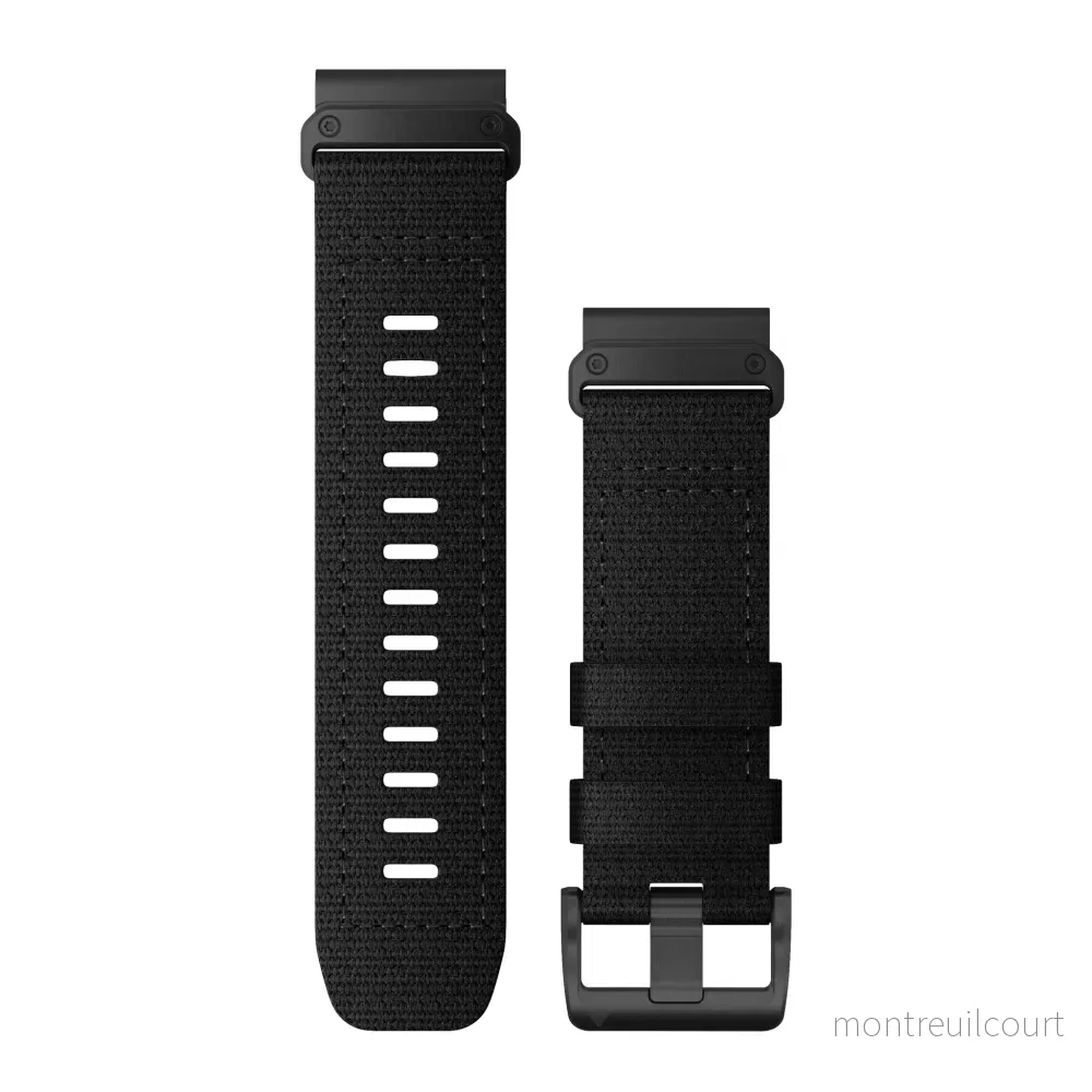 Garmin QuickFit 26 Klockarmband Taktisk Svart Nylon