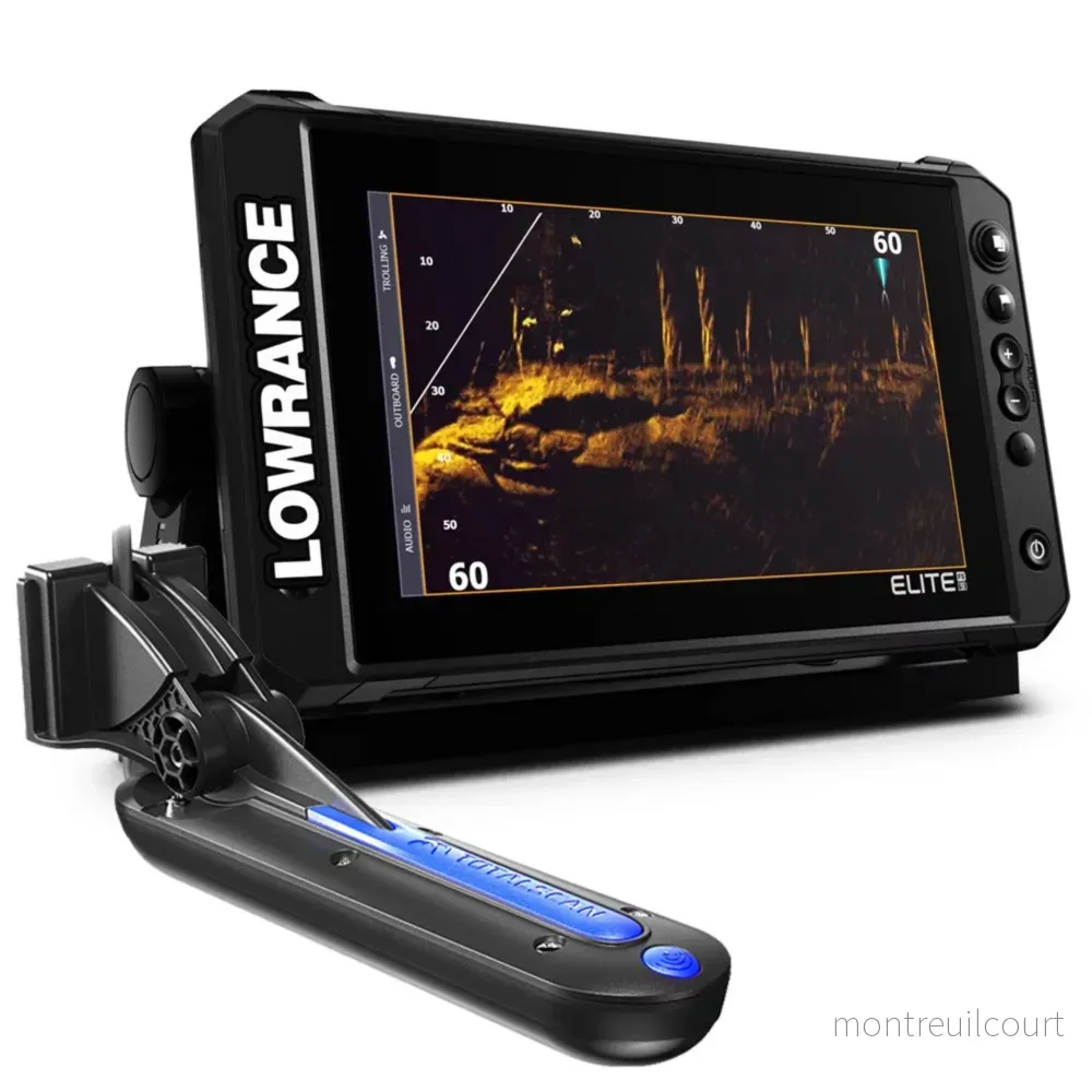 Lowrance Elite FS 9 Black Edition med Totalscan givare Lowrance Elite FS 9 Black Edition med Totalscan givare