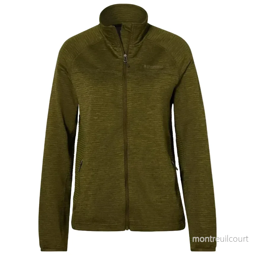 Pinewood Abisko Fleecejacka Dam Olive Green Pinewood Abisko Fleecejacka Dam Olive Green