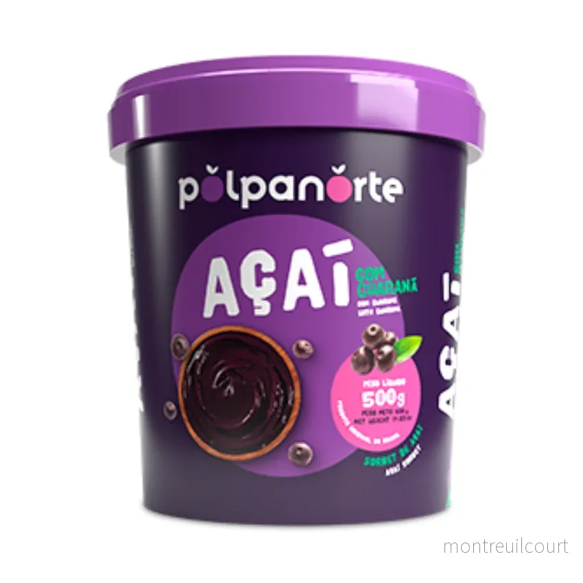Açaí com Guaraná / Acai with Guarana – Polpa Norte (500g) Açaí com Guaraná / Acai with Guarana – Polpa Norte (500g)