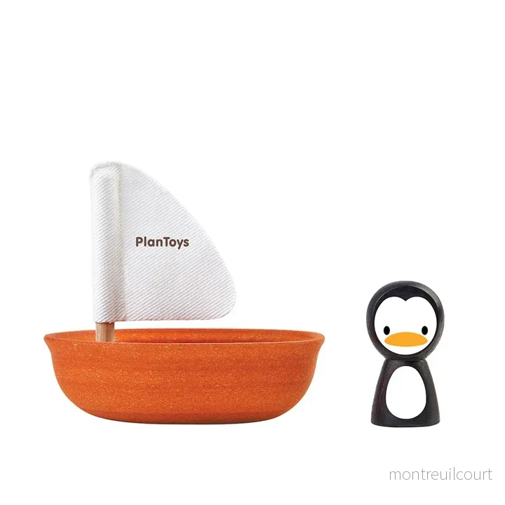 PlanToys Segelbåt Pingvin +12 mån - Bild 2