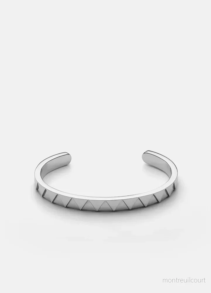 GTG Cuff – Silver Plated – Small