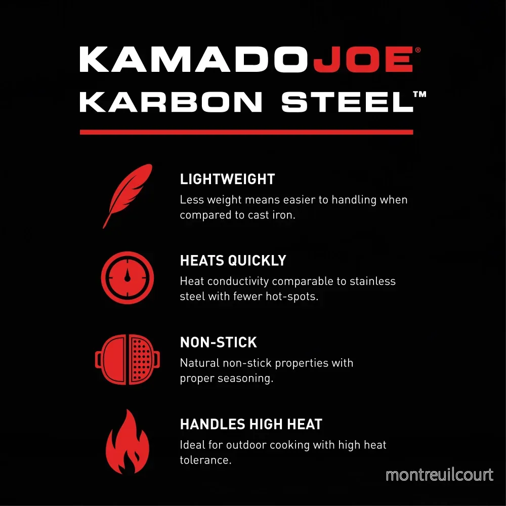 Kamado Joe Karbon Steel Classic Griddle - Bild 2