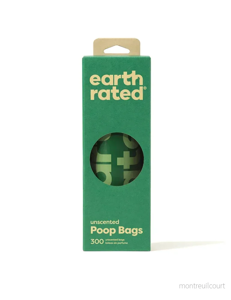 Earth Rated Enkeltrulle med 300 uparfumerede hundeposer Earth Rated Enkeltrulle med 300 uparfumerede hundeposer
