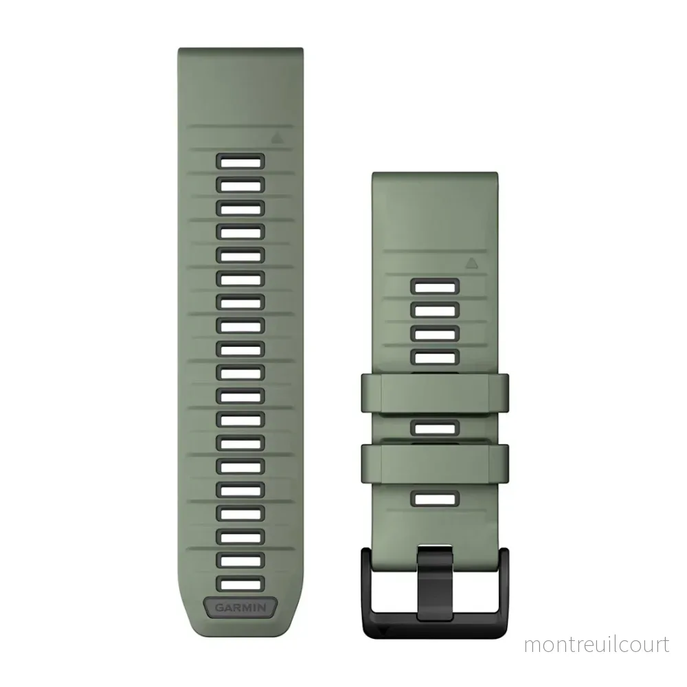Garmin QuickFit® 26 Klockarmband Willow/Graphite Silikon Garmin QuickFit® 26 Klockarmband Willow/Graphite Silikon