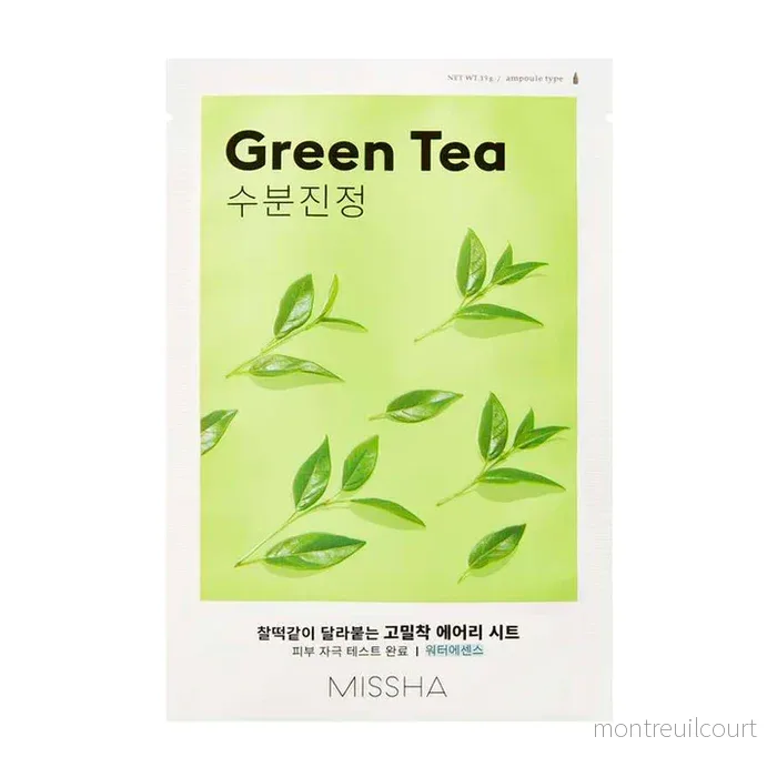 Missha – Airy Fit Sheet Mask #Green Tea Missha – Airy Fit Sheet Mask #Green Tea