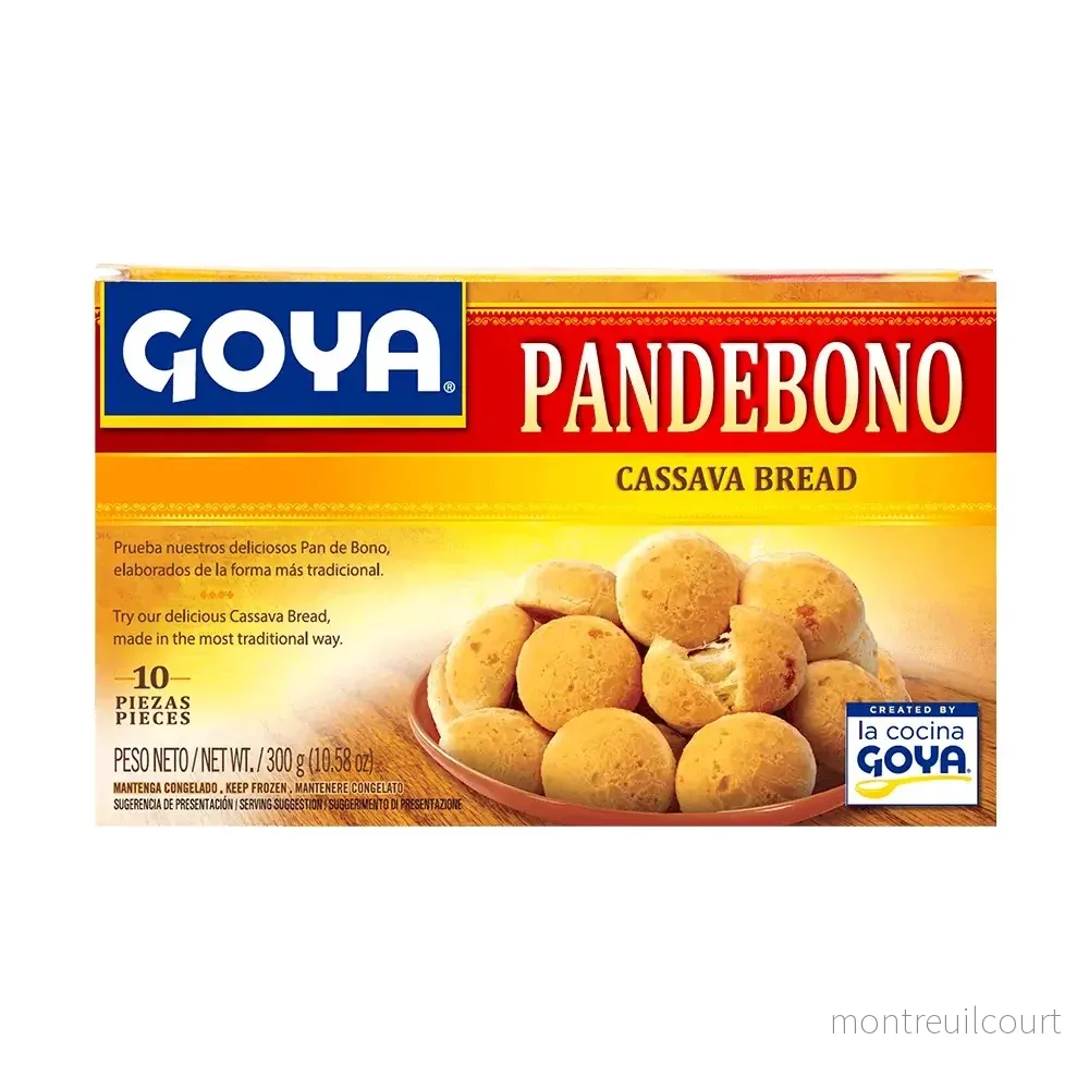 Pandebono Gongelado / Pandebono Cassava Bread – Goya (300g – 10un.) Pandebono Gongelado / Pandebono Cassava Bread – Goya (300g – 10un.)