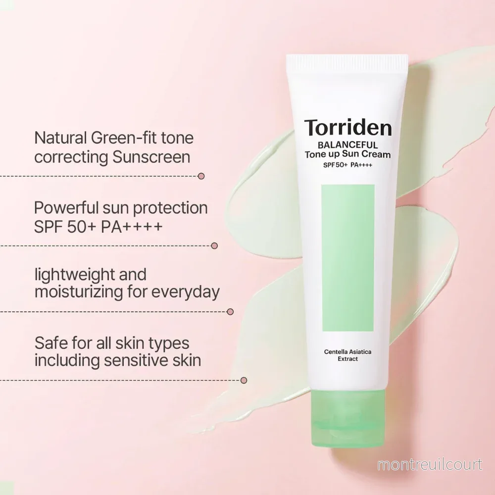 Torriden BALANCEFUL Cica Tone Up Sun Cream SPF50+ PA++++ 60ml - Bild 3