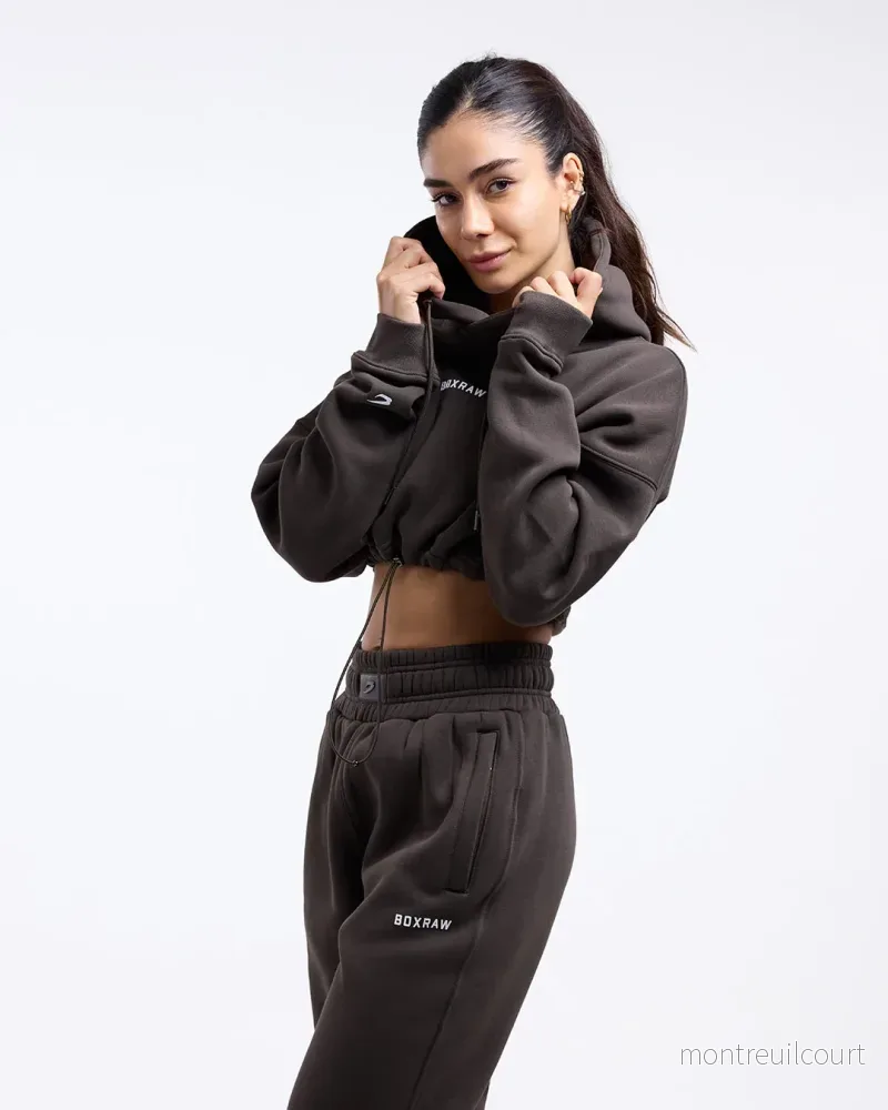 BOXRAW Cropped Hoodie Johnson BOXRAW Cropped Hoodie Johnson