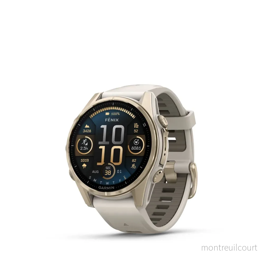 Garmin fenix 8 – Amoled 43 mm Sapphire Soft Gold Garmin fenix 8 – Amoled 43 mm Sapphire Soft Gold