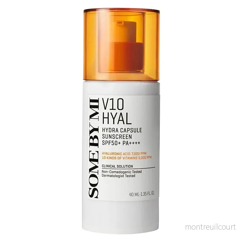 SOME BY MI V10 Hyal Hydra Capsule Sunscreen SPF50+ PA++++ 40ml SOME BY MI V10 Hyal Hydra Capsule Sunscreen SPF50+ PA++++ 40ml