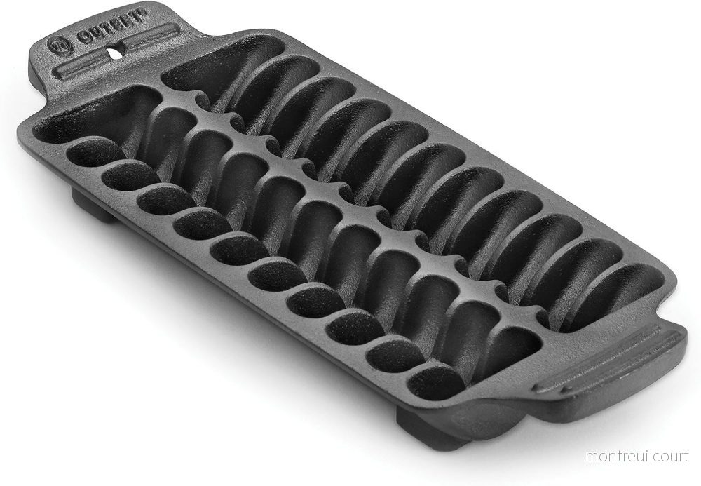 Grill- & serveringspanna i gjutjärn för räkor - Bild 2