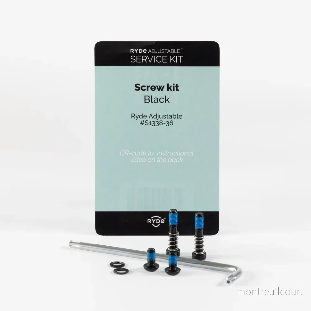 Ryde Adjustable – Skruvar Svart reservkit Ryde Adjustable – Skruvar Svart reservkit
