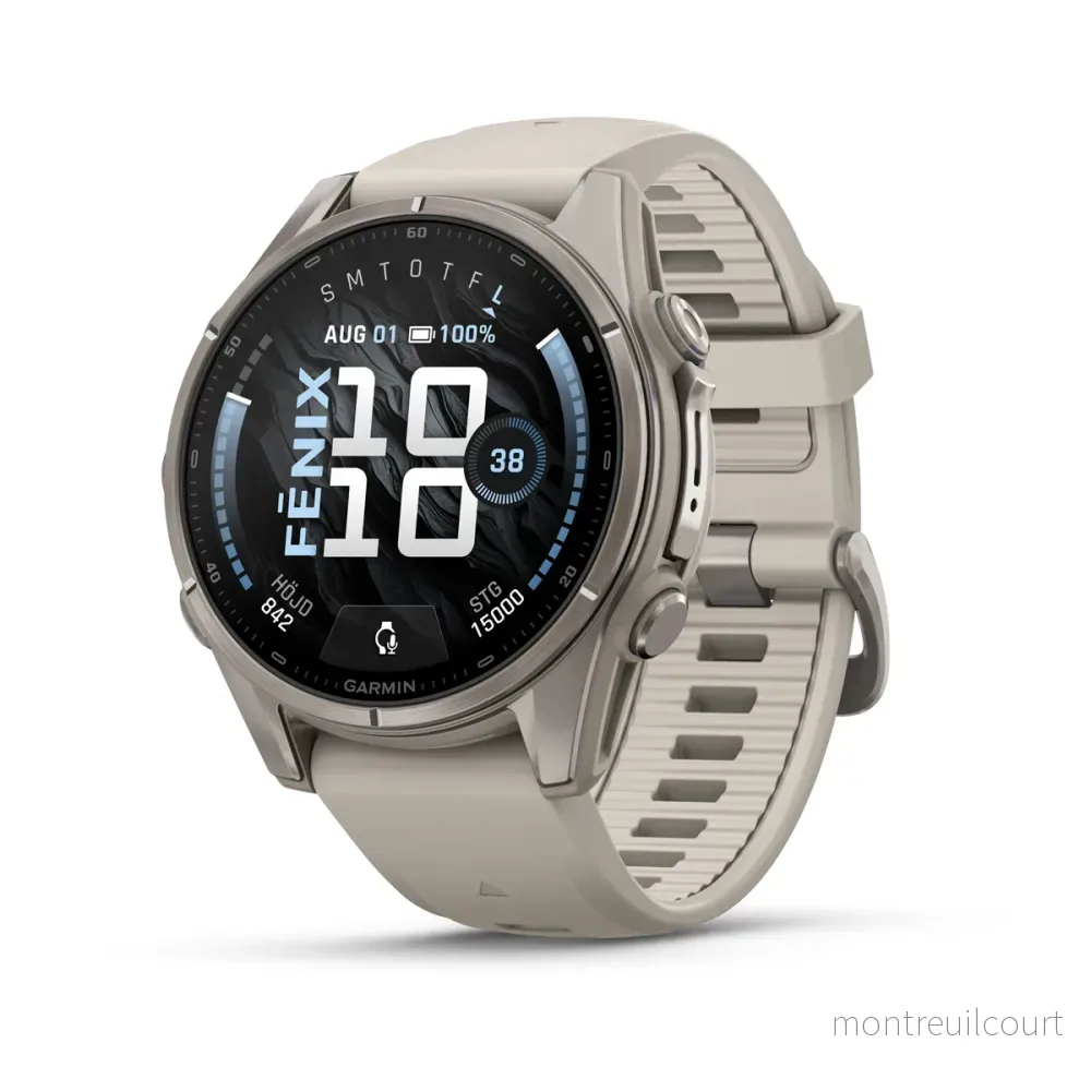 Garmin fēnix 9 – AMOLED 43 mm Sapphire Titanium