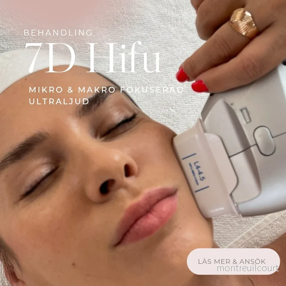 7D Hifu behandling med Yellow Rose produkter