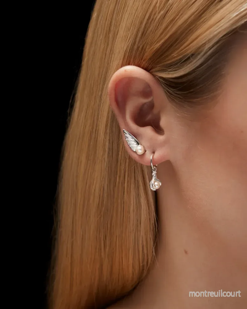 TINY CLAW PEARL EARRING - Bild 3