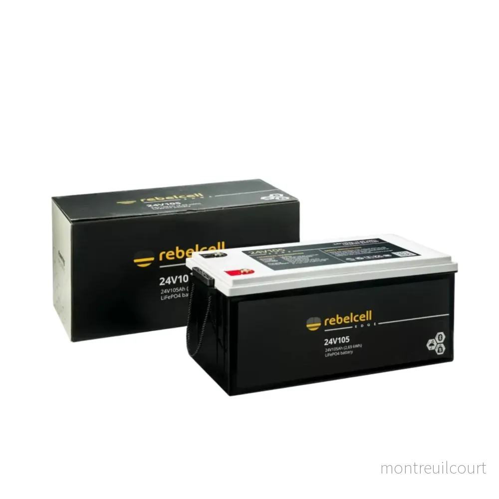 Rebelcell 24V105 EDGE LiFePO4 Batteri - Bild 2