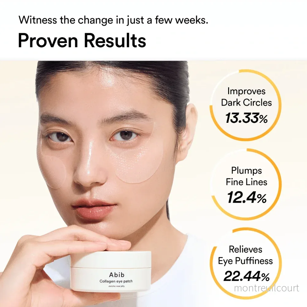 Abib Collagen Eye Patch Jericho Rose Jelly 60 pcs - Bild 3