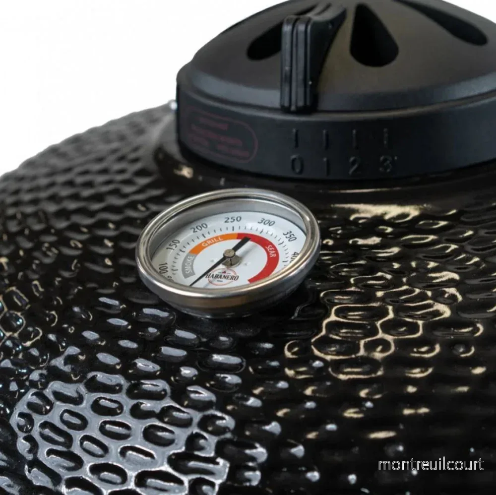 Kamado BBQ Large Ø47cm | Svart - Bild 3