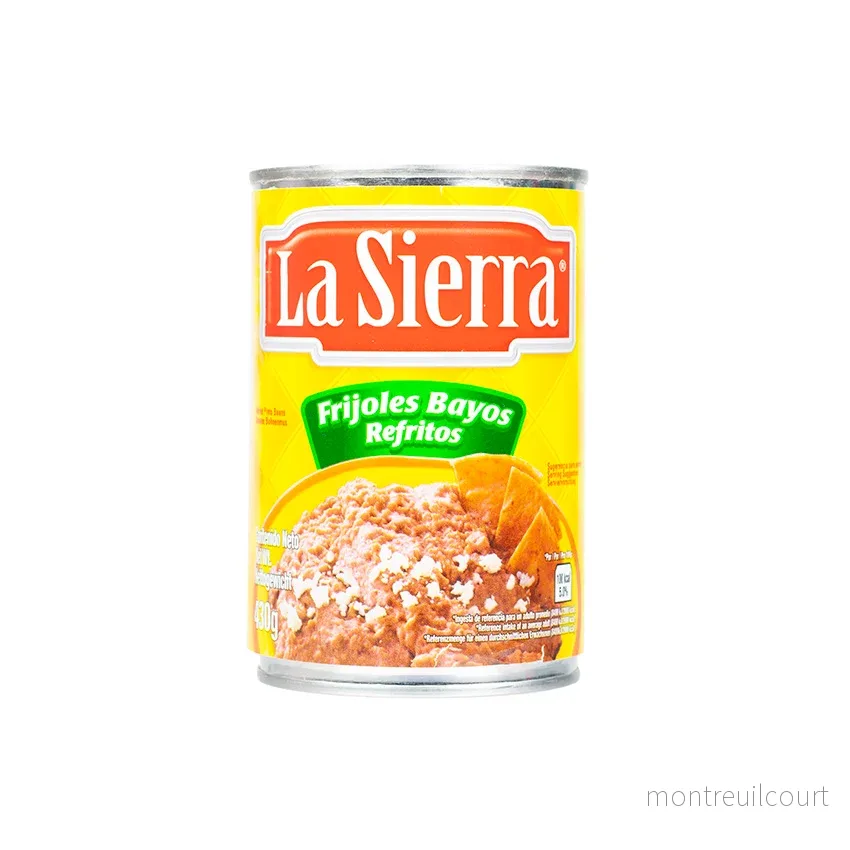 Frijoles Bayos Refritos / Fried Smashed Brown Bean - La Sierra (430g)
