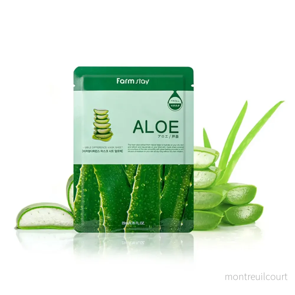 Farmstay Ansiktsmask med Aloe Vera Farmstay Ansiktsmask med Aloe Vera