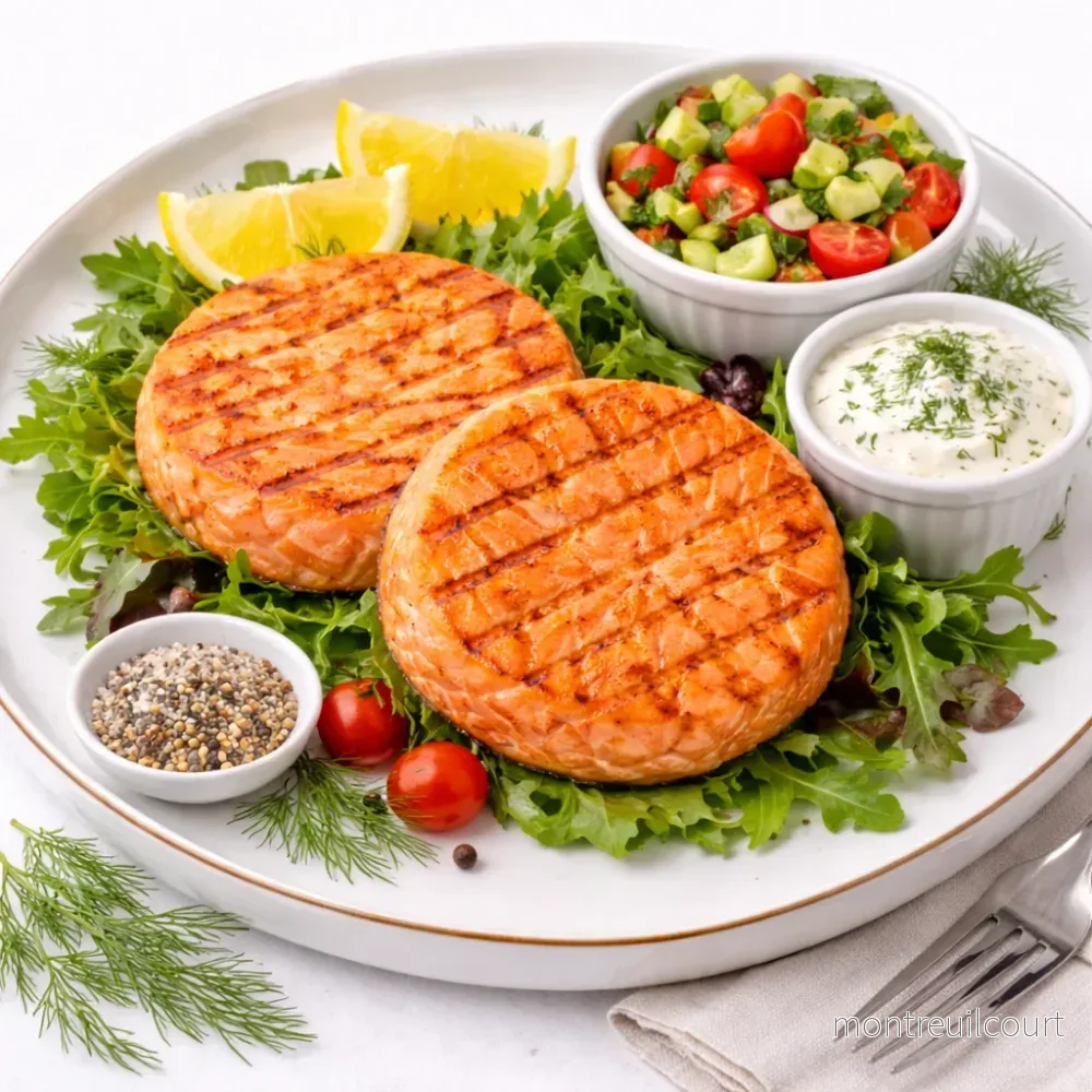 Laxburgare – Sashimi lax Laxburgare – Sashimi lax