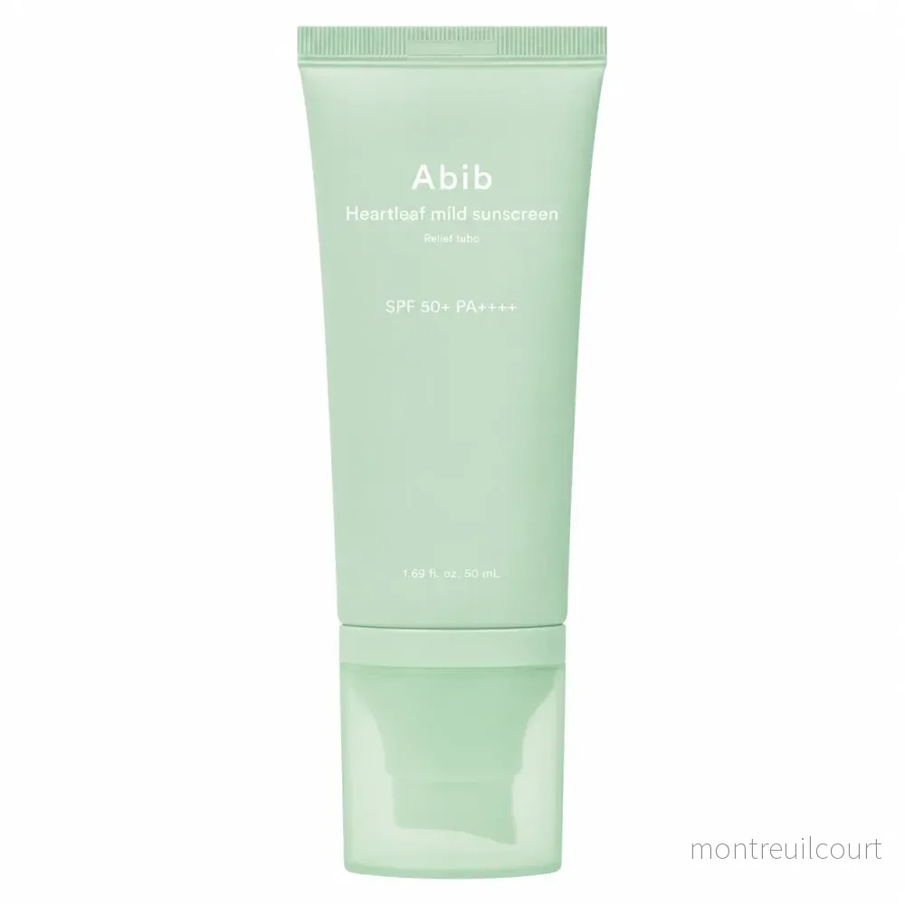 Abib Heartleaf Mild Sunscreen Relief Tube 50ml Abib Heartleaf Mild Sunscreen Relief Tube 50ml
