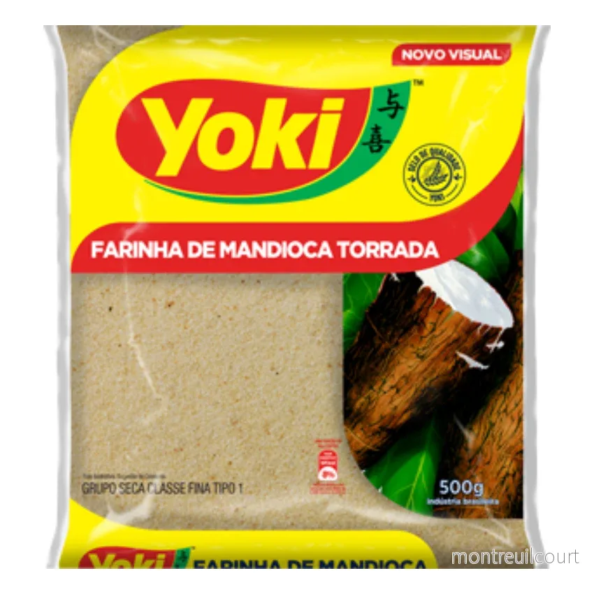 Farinha de Mandioca Torrada / Manioc Flour Roasted – Yoki (500g) Farinha de Mandioca Torrada / Manioc Flour Roasted – Yoki (500g)