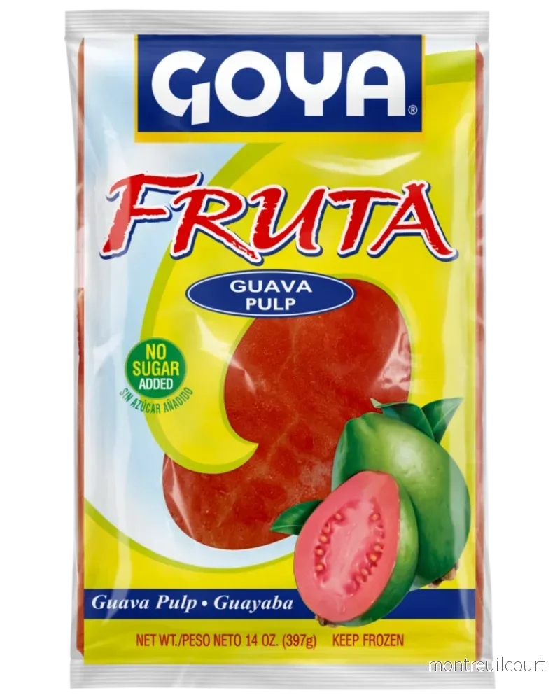 Polpa de Goiaba Congelada / Frozen Guava Fruit Pulp – Goya (250g) Polpa de Goiaba Congelada / Frozen Guava Fruit Pulp – Goya (250g)