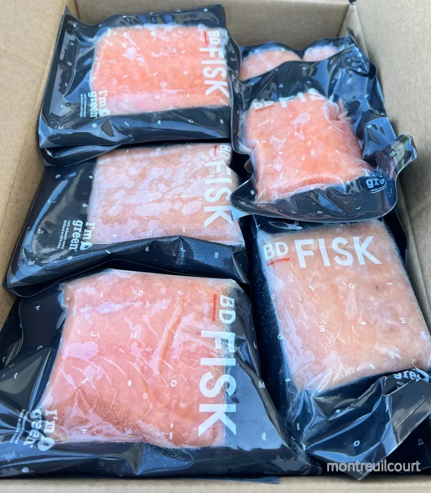 Säsongens Svenska Vildlax från Norrbotten 200-400g Portioner
