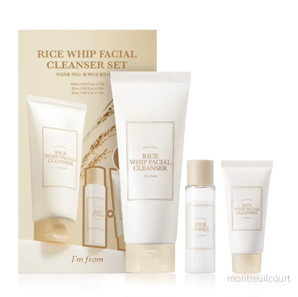 I’m From Rice Whip Facial Cleanser Set I’m From Rice Whip Facial Cleanser Set