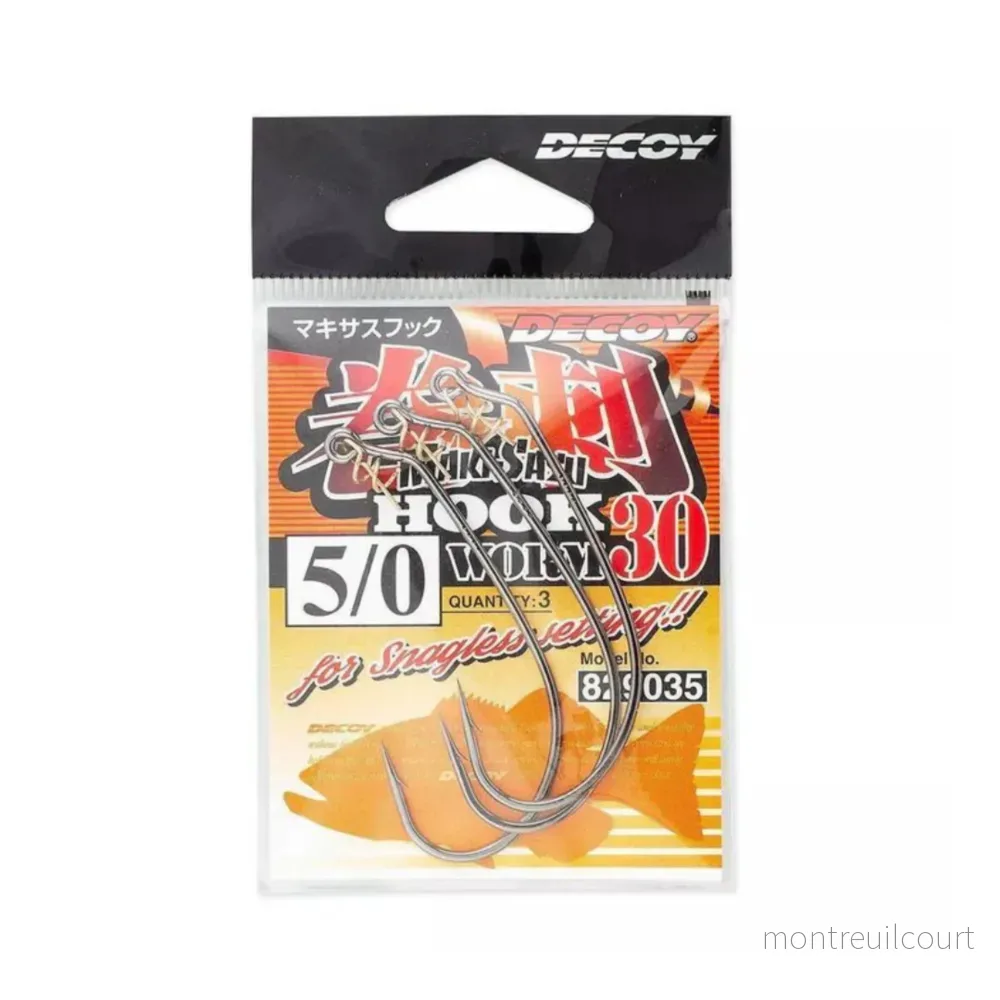 Decoy Worm30 Makisasu Hook #2/0 4-pack - Bild 2