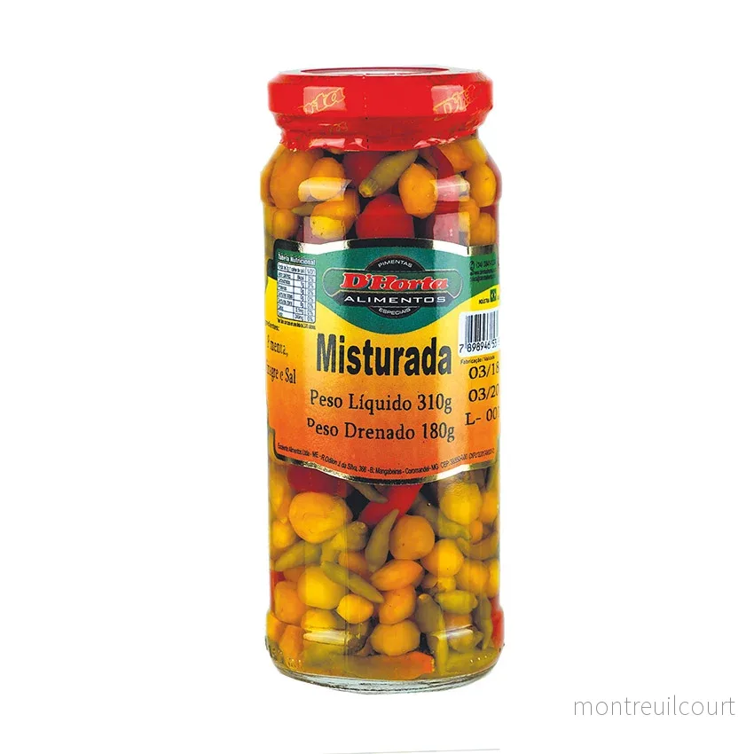 Mix Pimenta Misturada / Chili Peppers Mix – D’Horta (310g) Mix Pimenta Misturada / Chili Peppers Mix – D’Horta (310g)