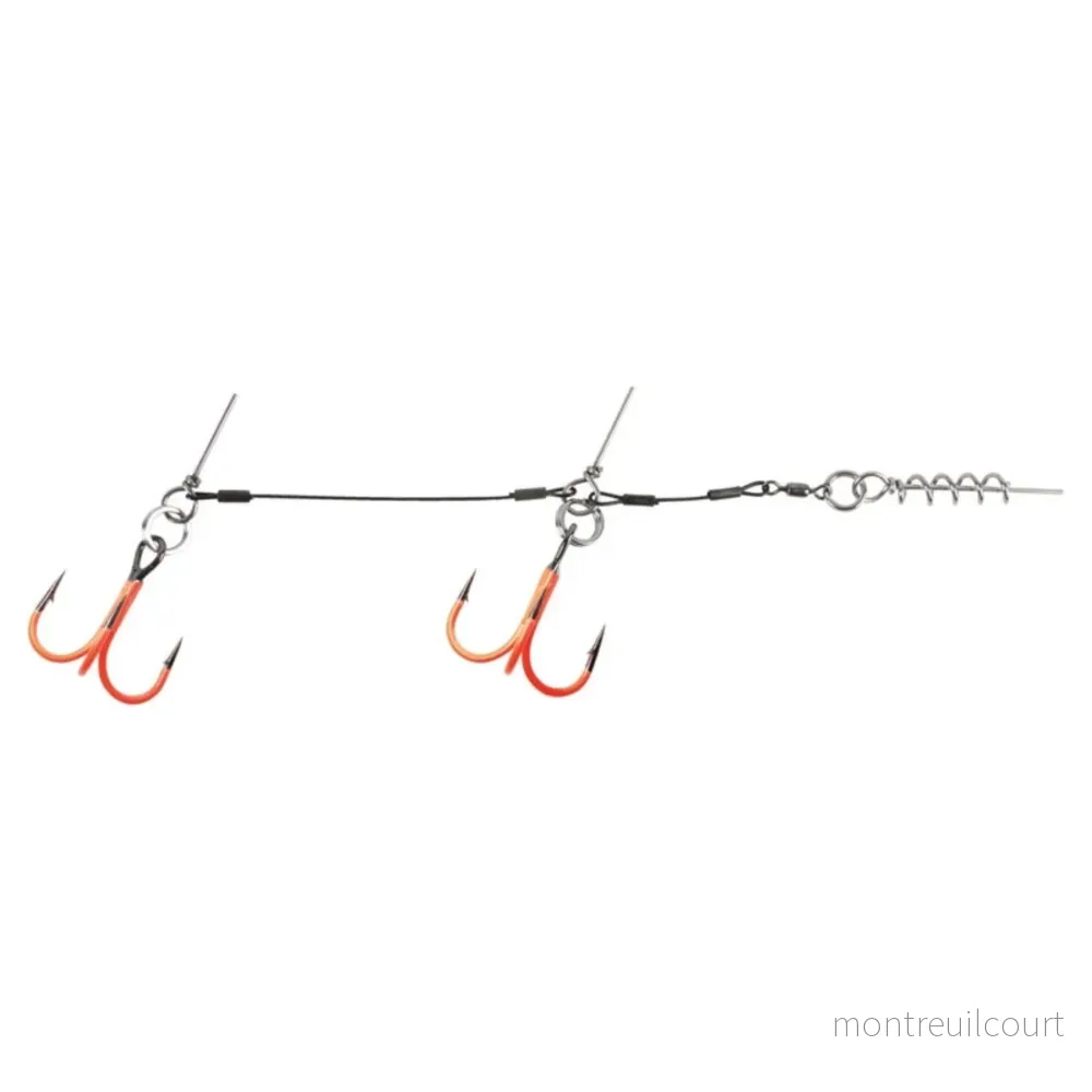 CWC PRO UV Orange Stinger, SS 100lb Original Tandem 2/0 CWC PRO UV Orange Stinger, SS 100lb Original Tandem 2/0