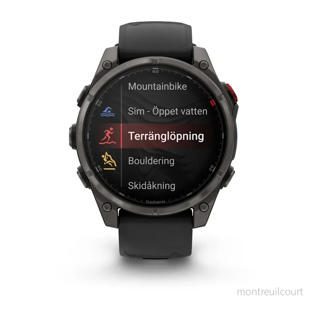 Garmin fenix 8 Pro – 47 mm Amoled Sapphire Grå DLC-titan - Bild 3