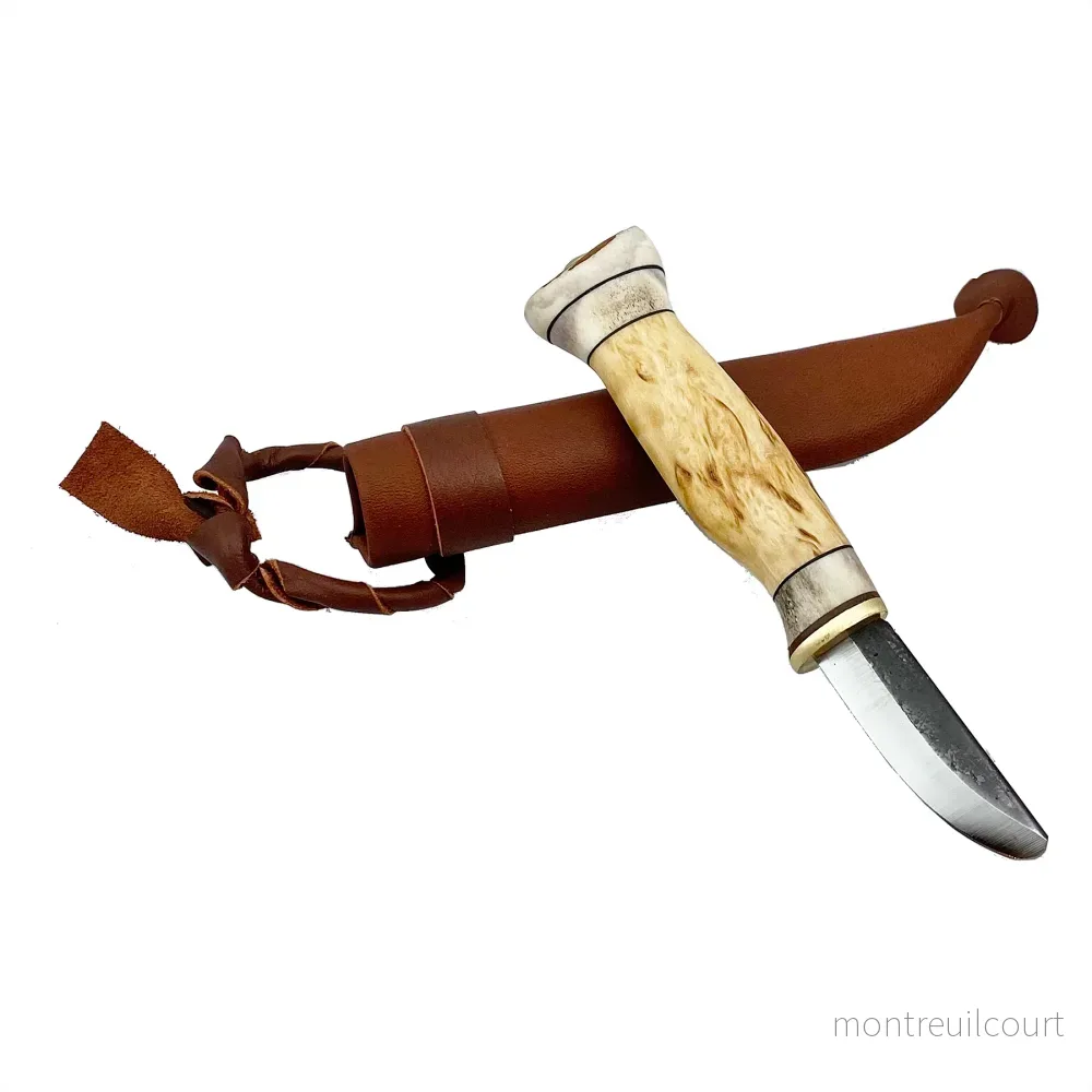 Barnkniv 6,2 cm masurbjörk & renhorn Barnkniv 6,2 cm masurbjörk & renhorn