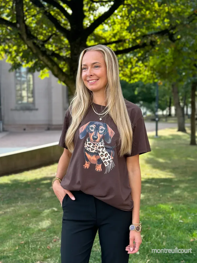 MARTA – INGE T-SHIRT 0532 – CHOCOLATE MARTA – INGE T-SHIRT 0532 – CHOCOLATE