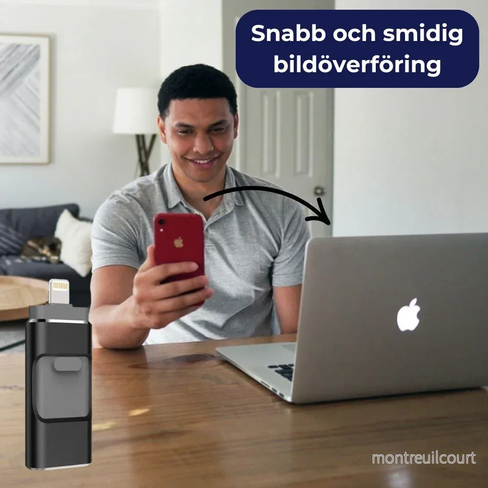 4-i-1 USB Minne - Blixtsnabb Bildöverföring - Bild 2