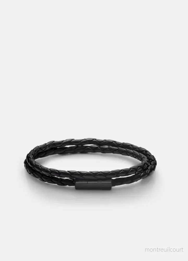 Leather Bracelet 4 mm.