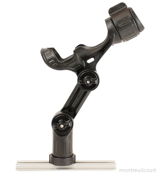 Yak-Attack Omega Pro Rod Holder with Track Mounted LockNLoad Mounting System
