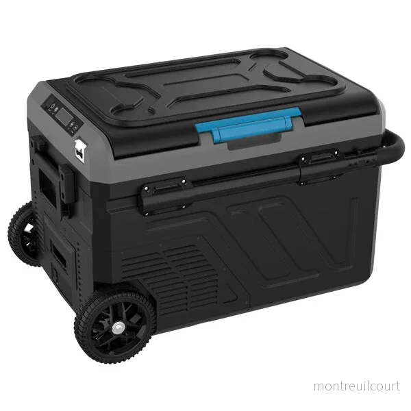 Iceberg-20 kylbox 40L m/kompressor med hjul 2-delad kyl/frys Iceberg-20 kylbox 40L m/kompressor med hjul 2-delad kyl/frys