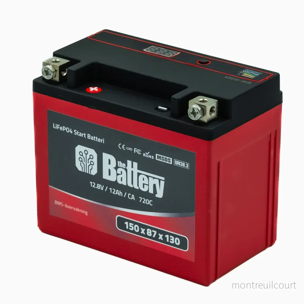 Super-X The Battery 12,8V 12Ah Start Puls Ström 600A Super-X The Battery 12,8V 12Ah Start Puls Ström 600A