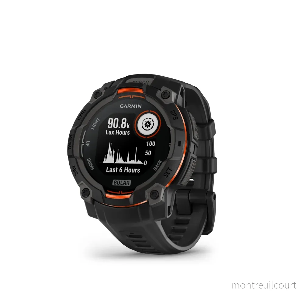 Garmin Instinct 3 45mm Solar Black Garmin Instinct 3 45mm Solar Black