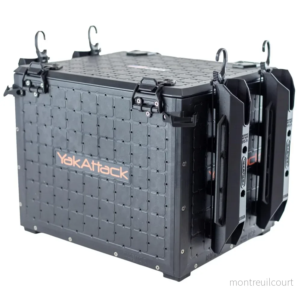 YakAttack BlackPak Pro Kayak Fishing Crate – 13″ x 16″