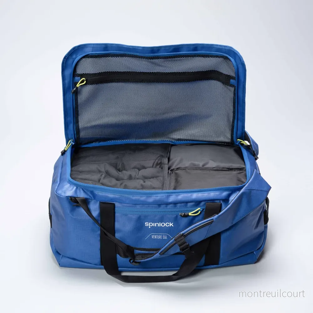 Spinlock Venture Duffle Bag, 55L Pacific Blue - Bild 3